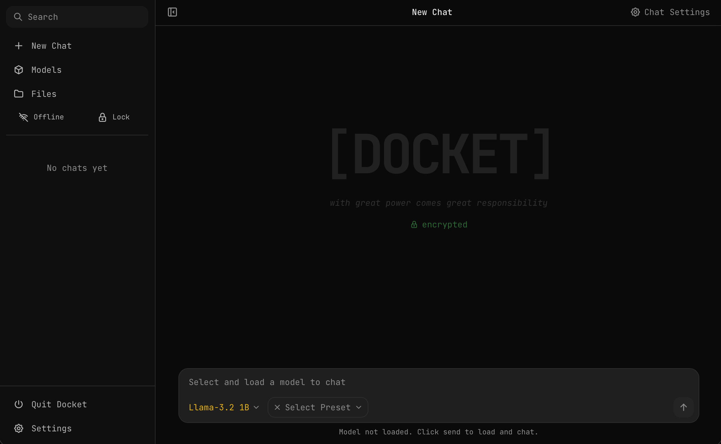 Docket App Image First Run | Docket Docs