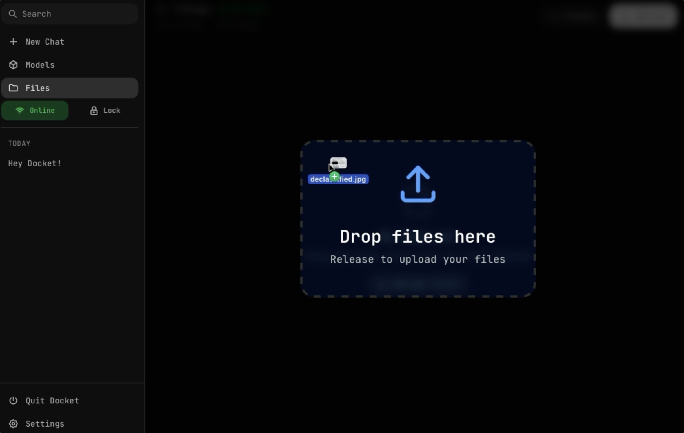 Drag and Drop