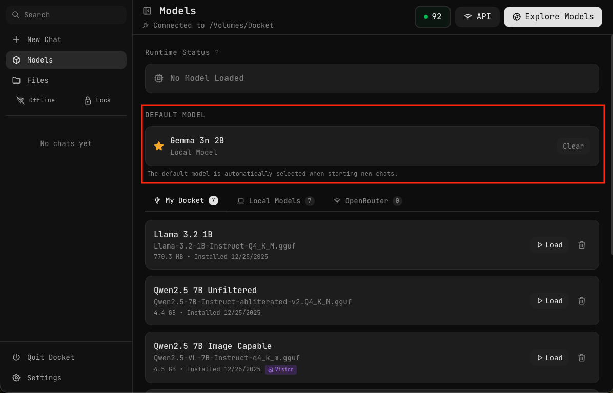Models Overview | Docket Docs