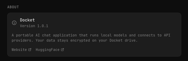 Settings | Docket Docs